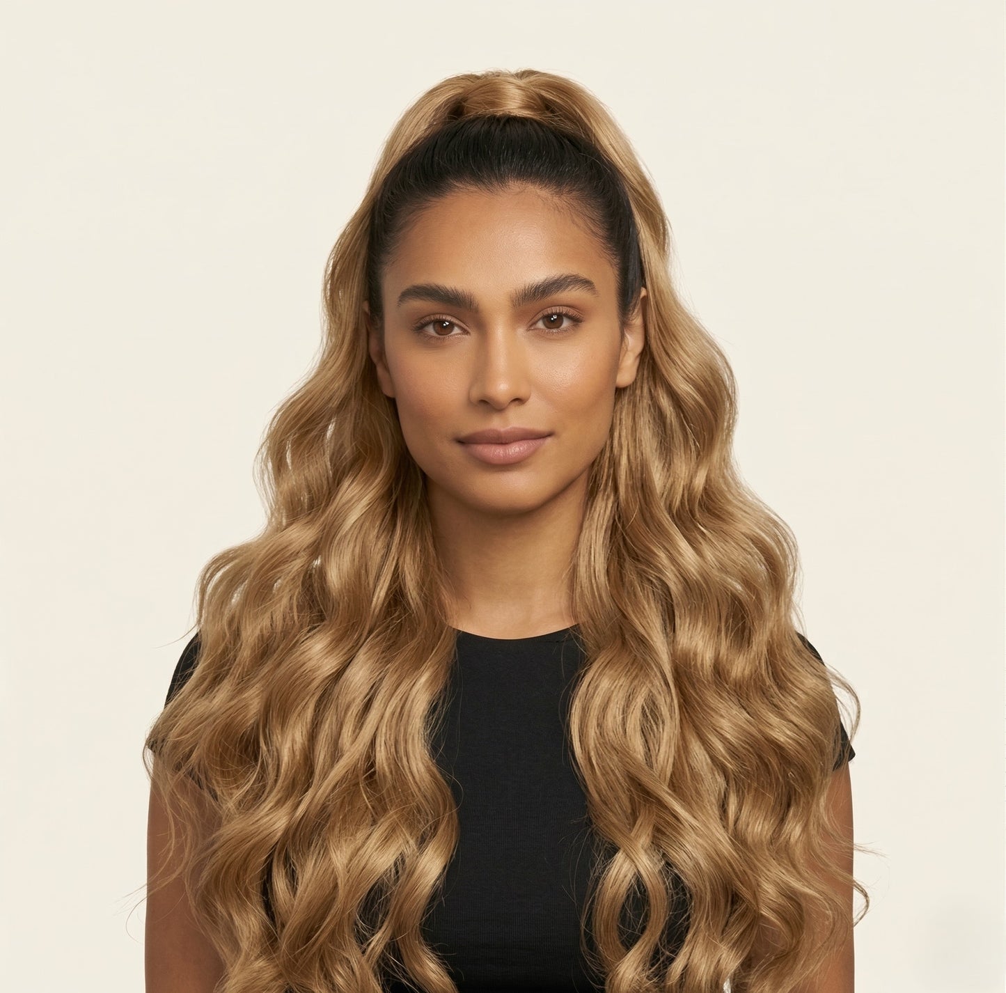 GlowMane™ – Long Curly Wavy Clip-In Ponytail Hair Extension + 50% OFF