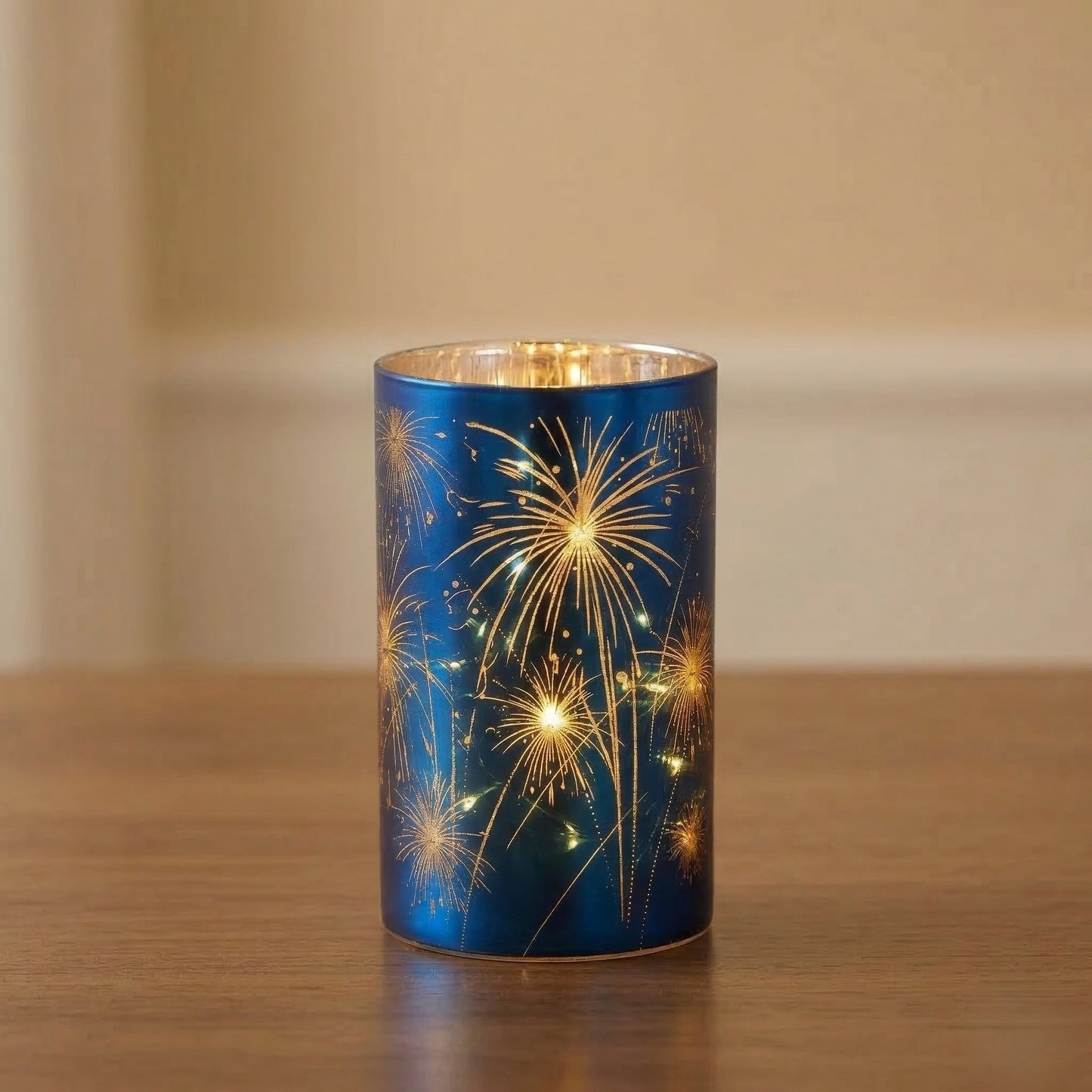 Glowcrest™ – Patriotic Firework Etched Glass LED Lantern +50% OFF