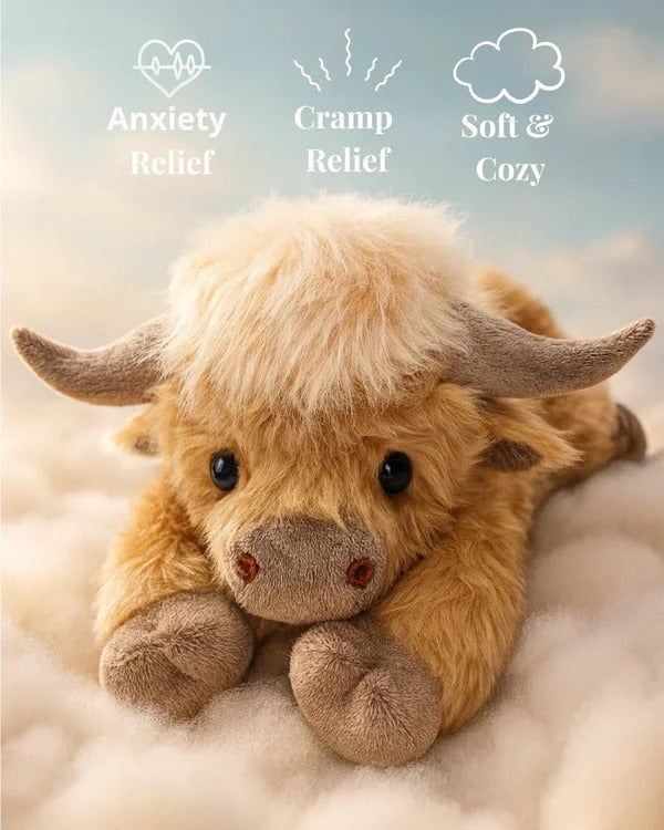 The CozyGround Highland Cow - Deep Pressure Therapy for Anxiety + 50% OFF