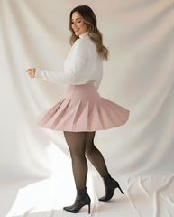 The SheerWarm Fleece Tights - Wear Dresses in Winter + 50% OFF