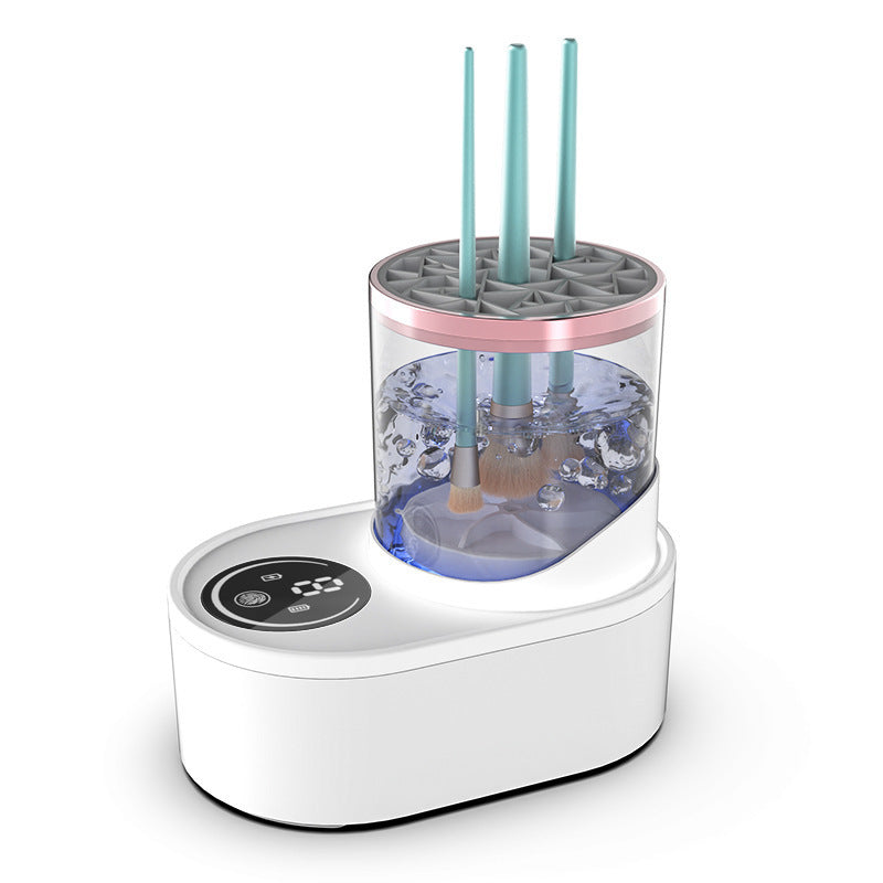 The Brush-o-Matic Cleaner - Clean & Dry Brushes, Hands-Free + 50% OFF