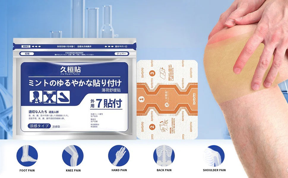 ReliefPatch™ Heat Patches - Natural Pain Relief That Moves With You - 1+1 FREE