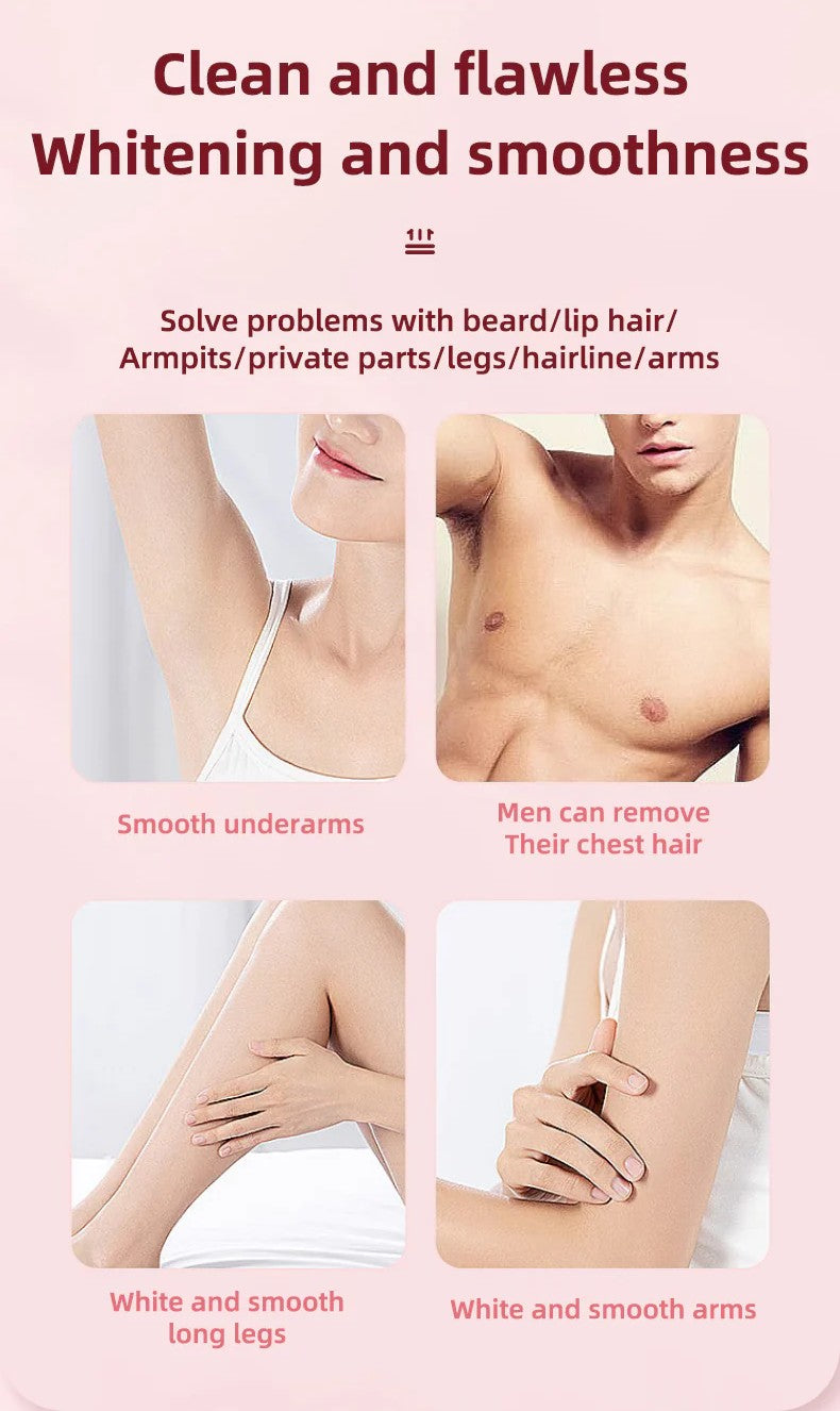 The SmoothGlide Epilator - Quick Hair Removal, Full-Body Flawlessness + 50% OFF