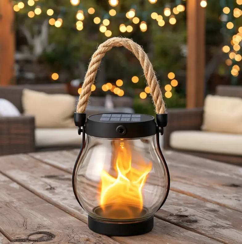 The EverFlame Solar Lantern - A Perfect Flame, Every Night + 50% OFF