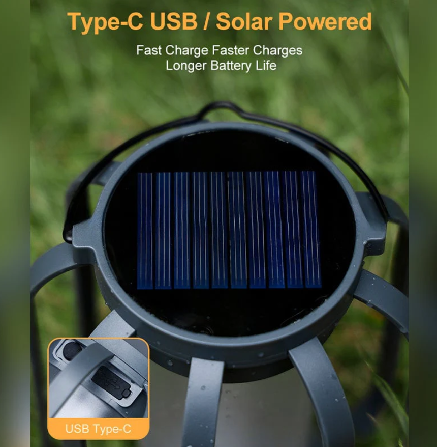 The EverFlame Solar Lantern - A Perfect Flame, Every Night + 50% OFF
