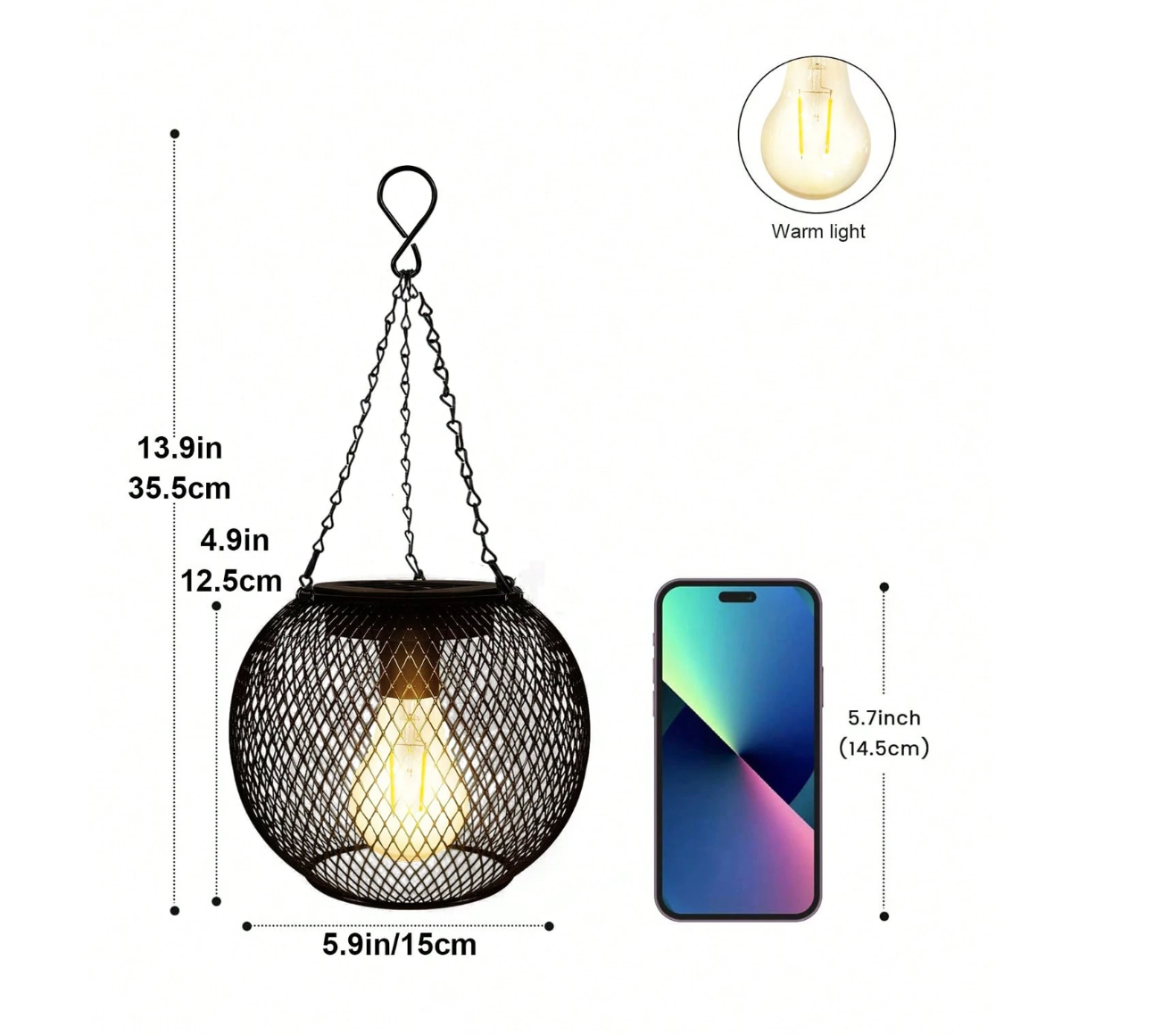 LunaLoom Solar Lantern- 1 + 1 FREE