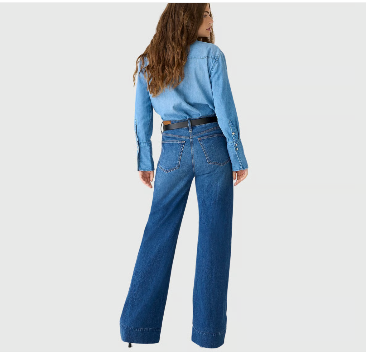Skyline Wide-Leg Jeans- 50 % OFF