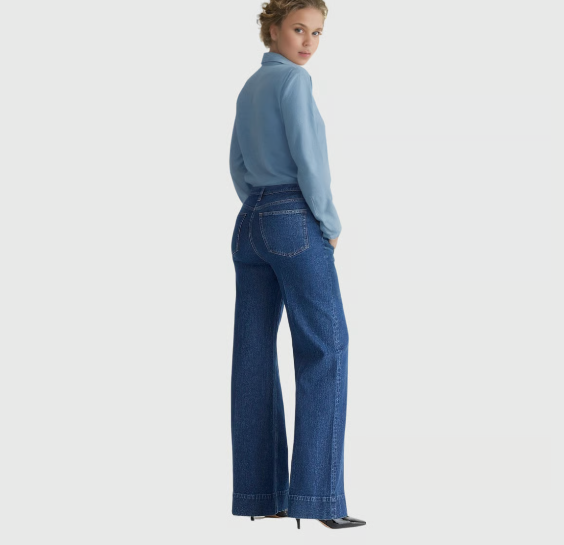 Skyline Wide-Leg Jeans- 50 % OFF