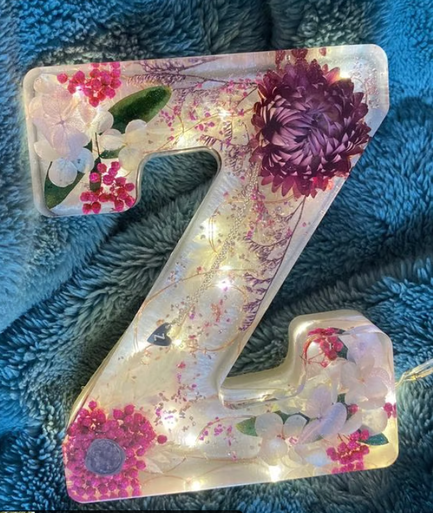 EverGlow Initial - Preserved Floral Art Keepsake + GET 50% OFF TODAY!