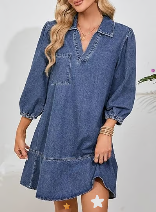 LunaBeauty A-Line Dress- 50 % OFF