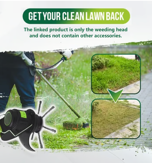 SteelBlade™ 6-Inch Wire Brush Cutter Head - 50 % OFF