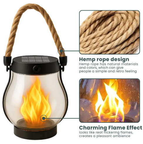 The EverFlame Solar Lantern - A Perfect Flame, Every Night + 50% OFF