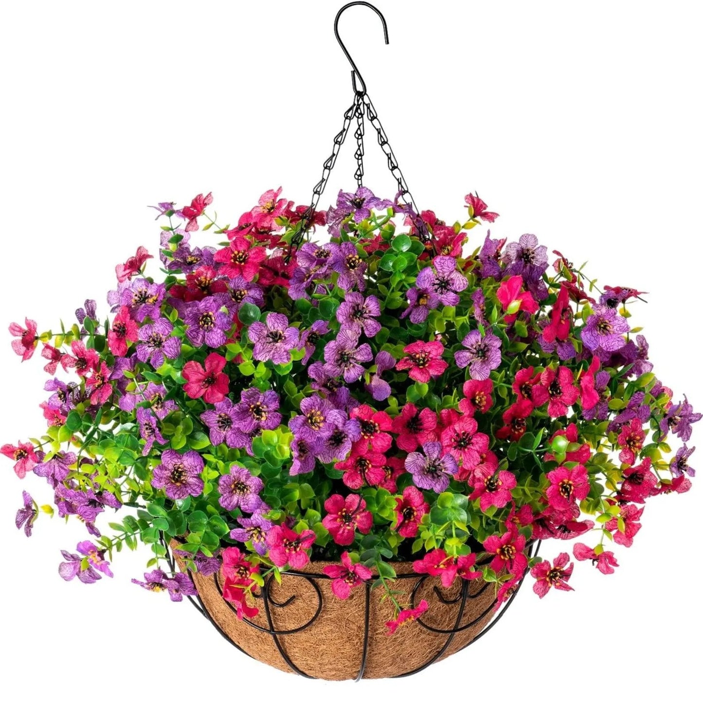 The AuraBloom Hanging Basket — Permanent Spring Without the Effort + 50% OFF