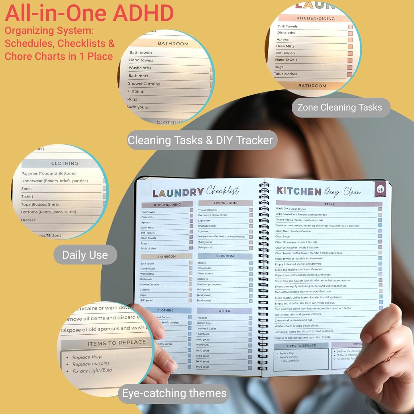 The ClarityFlow Planner - Household Cleaning Made Simple! + 50% OFF