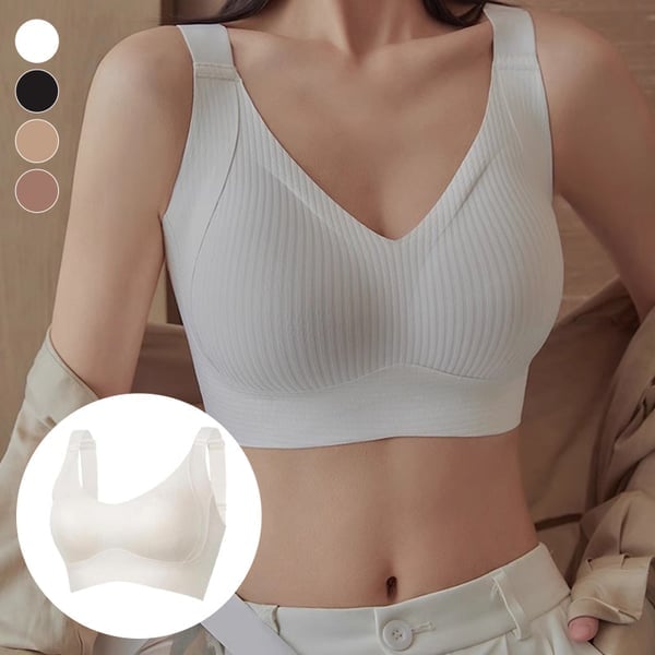 ComfortCurve Four-Row Wireless Bra- 50 % OFF