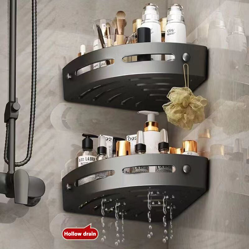 The CornerSpace Shower Shelves - A Clutter-Free Shower, No Drilling + 50% OFF