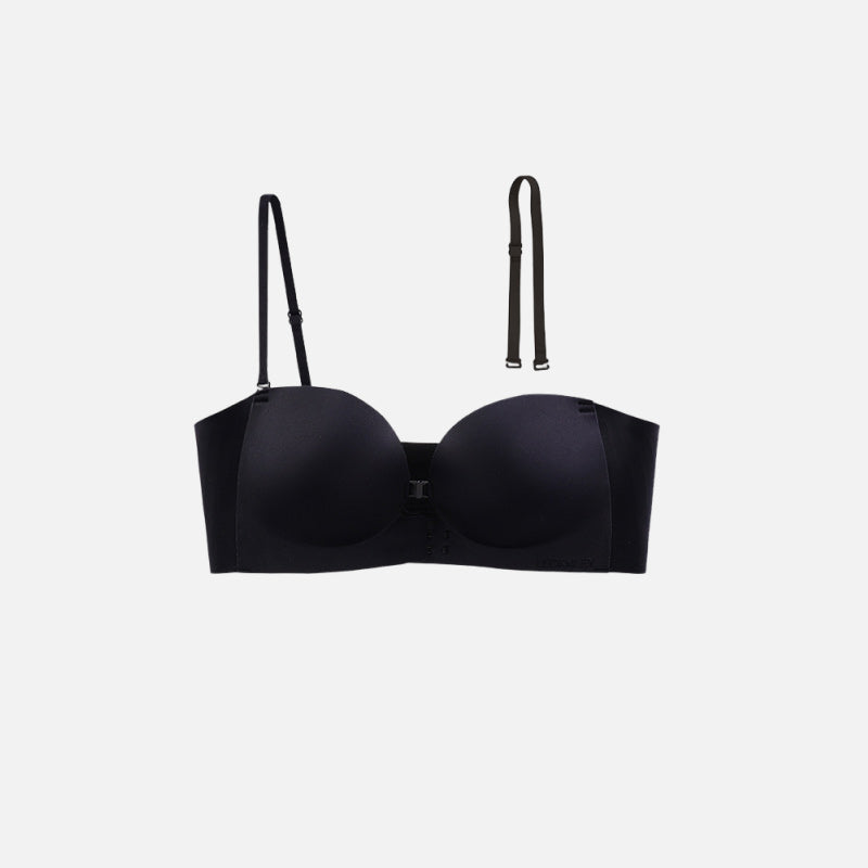 Cradela™ – Seamless Front-Closure Wireless Bra with Convertible Straps + 50% OFF