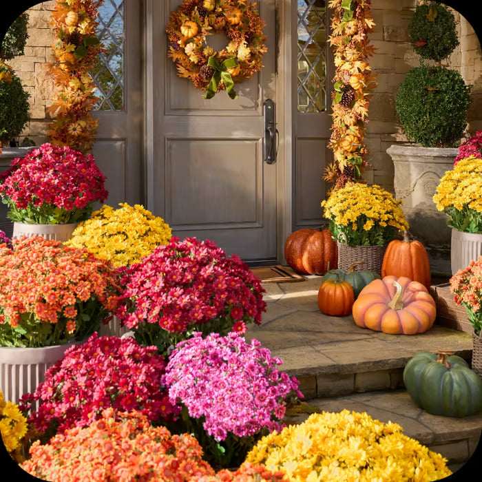 SunsetGlow Outdoor Mums - 1 + 1 FREE