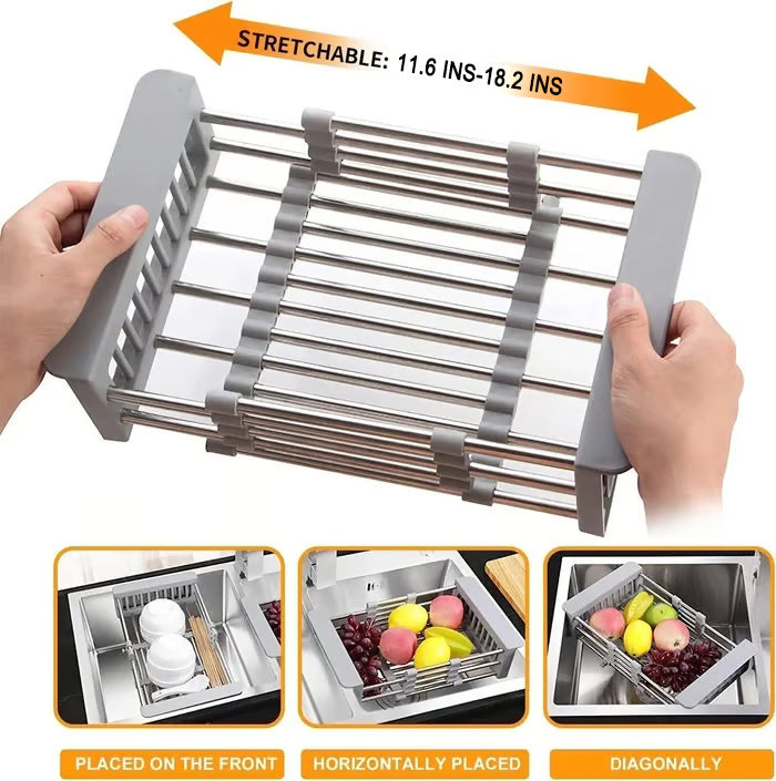 The SinkSpace Extender - A Clutter-Free Counter, Instantly + 50% OFF
