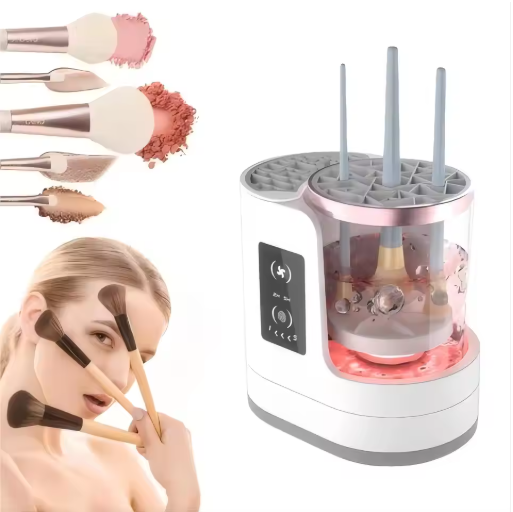 The Brush-o-Matic Cleaner - Clean & Dry Brushes, Hands-Free + 50% OFF
