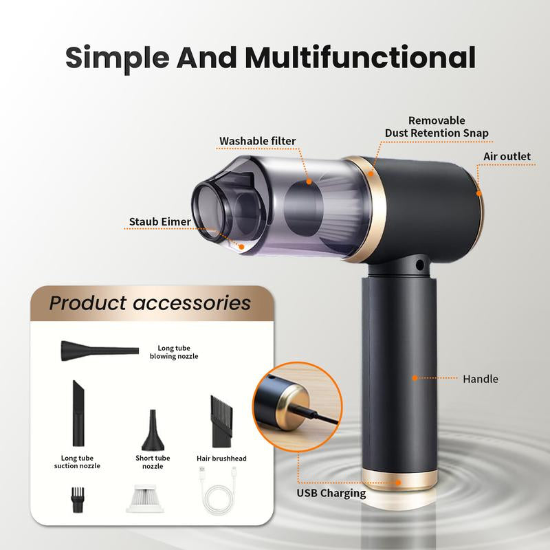 The PowerVac Handheld - Mighty Suction, Anywhere You Need It + 50% OFF