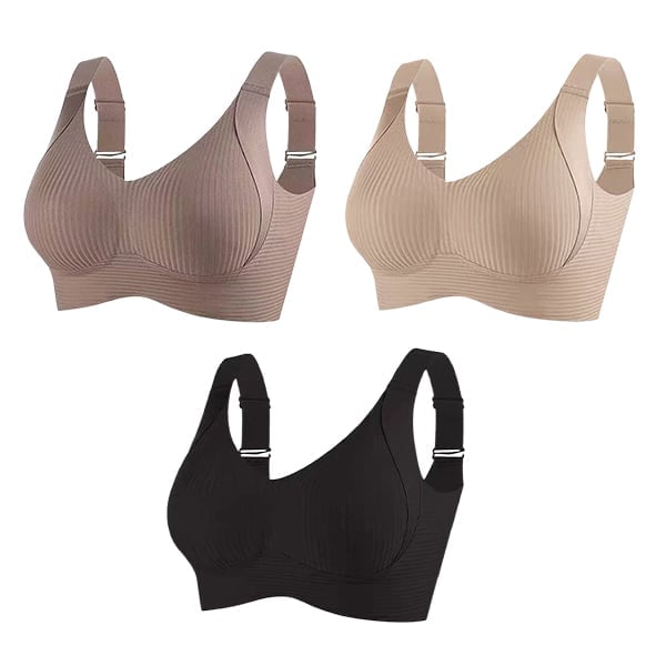 ComfortCurve Four-Row Wireless Bra- 50 % OFF