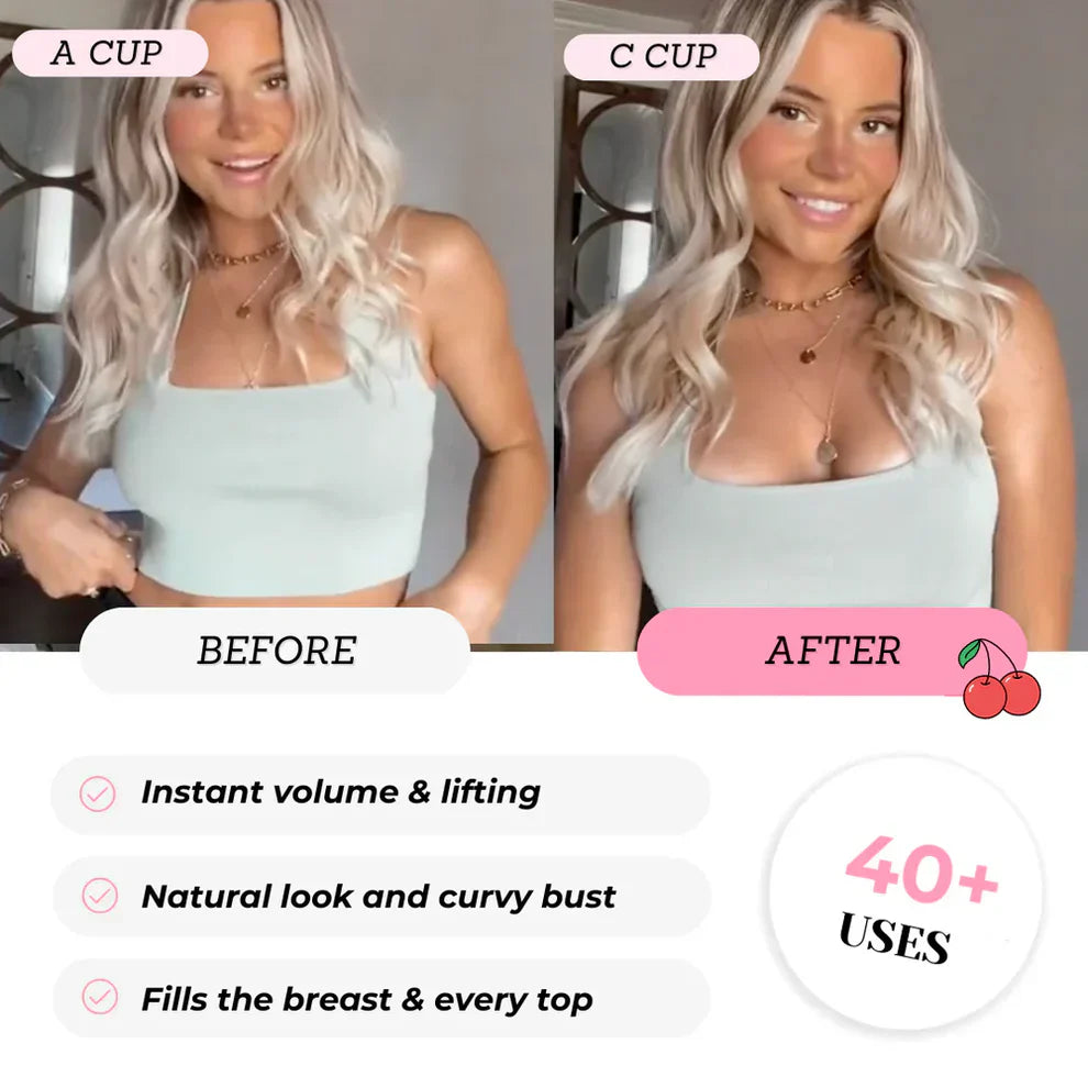 The StayPut Bra Insert - A 2-Cup Boost That Stays Put + 50 % OFF