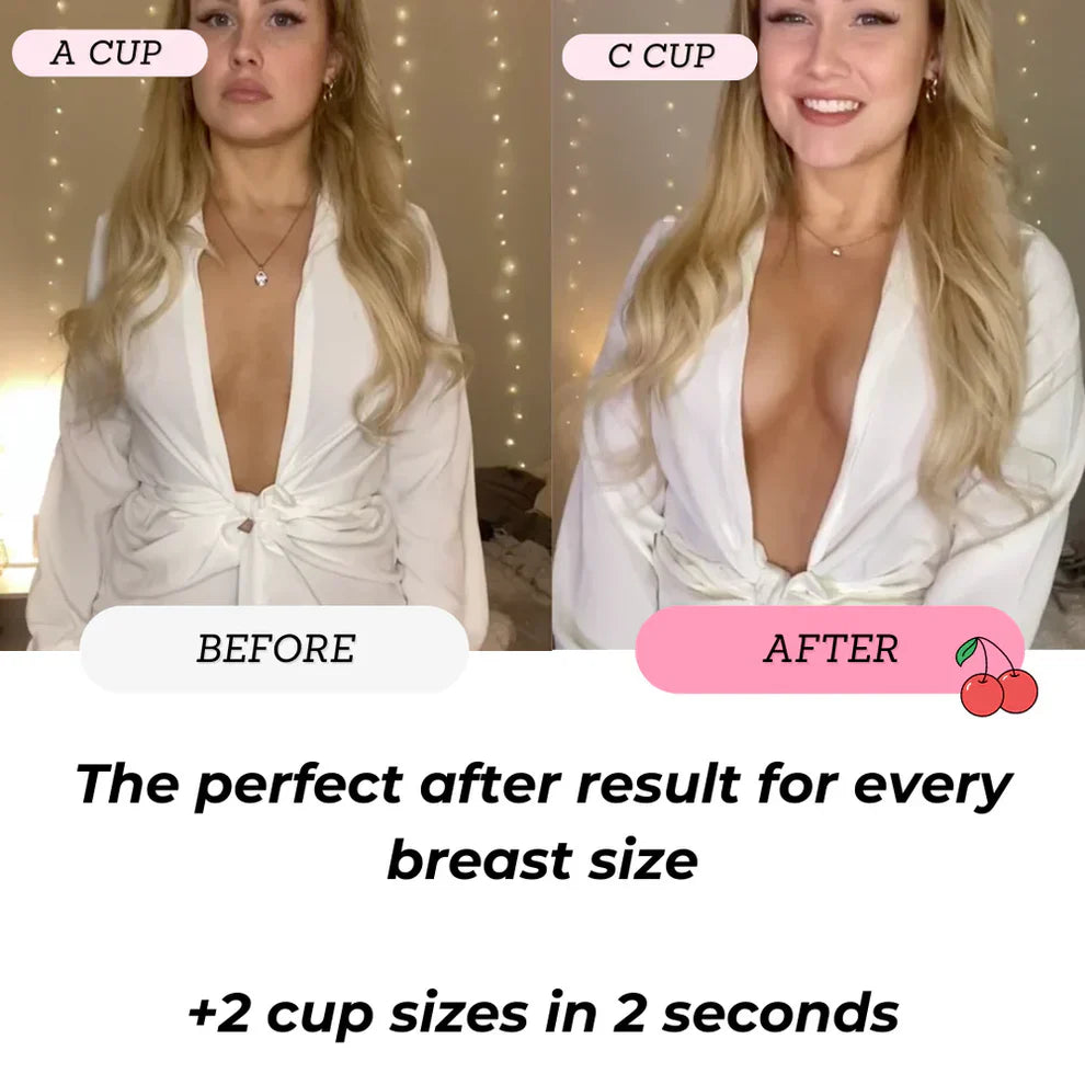 The StayPut Bra Insert - A 2-Cup Boost That Stays Put + 50 % OFF