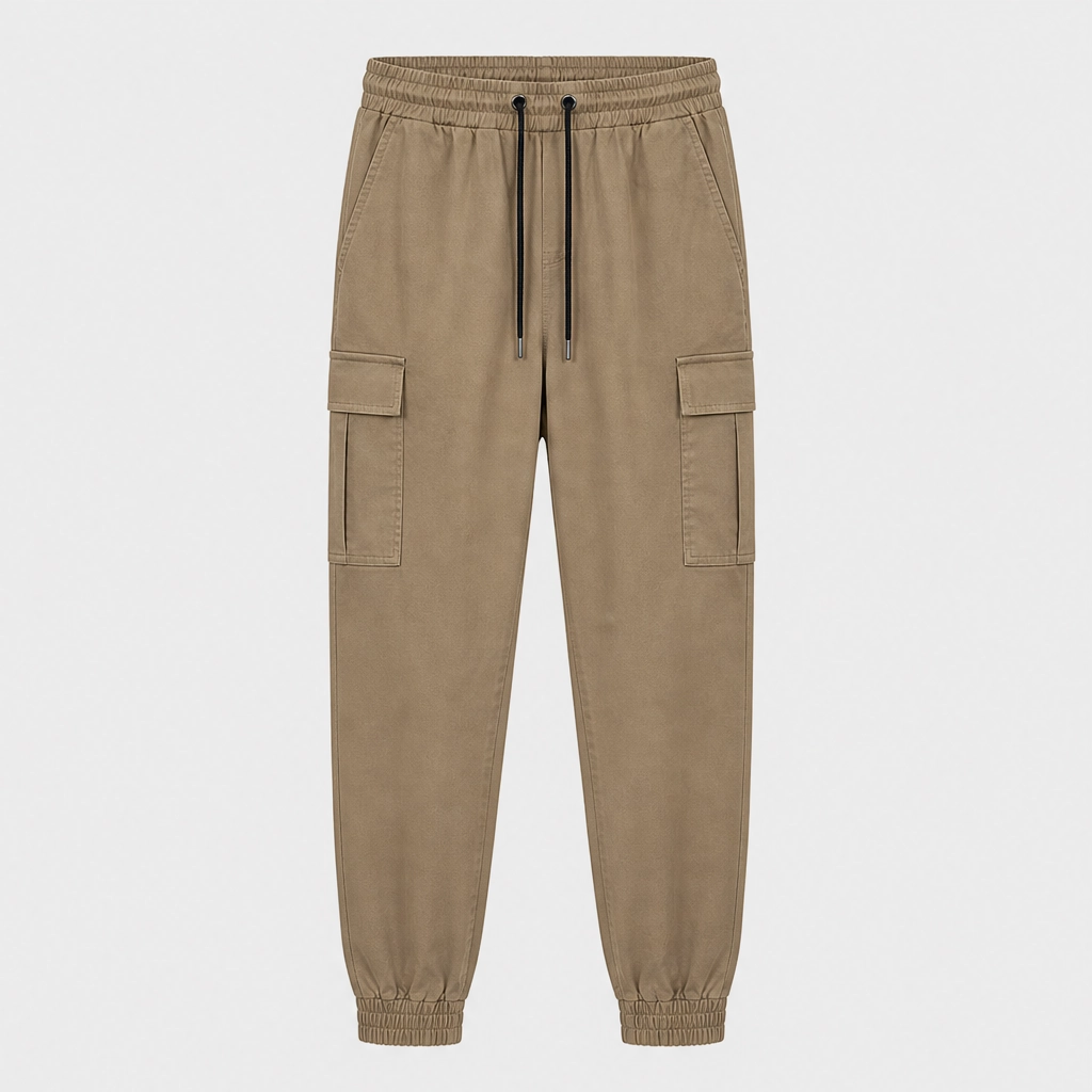 Norden™ – Hybrid Cargo Jogger Trousers with Tapered Cuffs & Drawstring Waist + 50% OFF