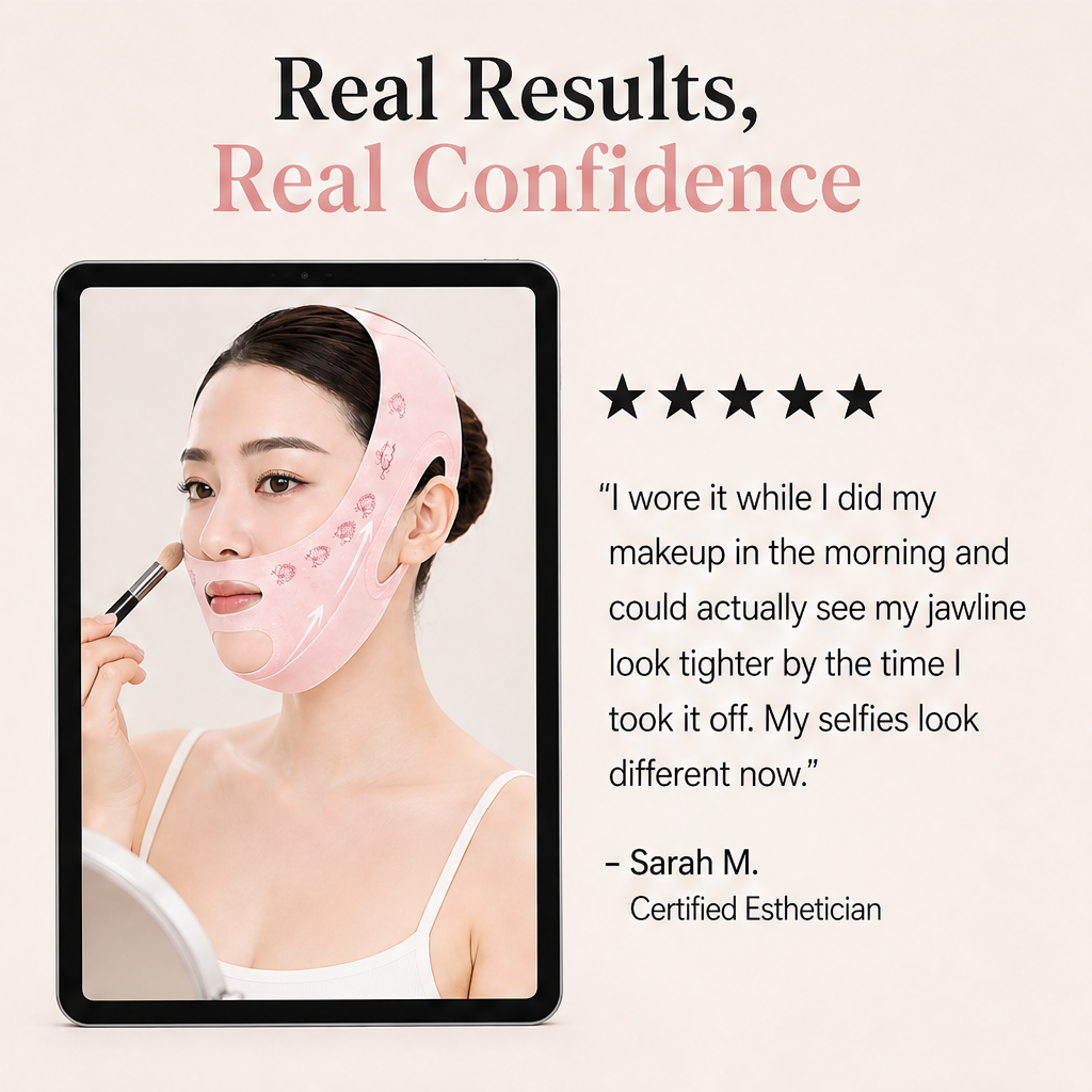 Contourelle – Adjustable V-Line Lifting & Firming Face Strap + 1+1 FREE detail