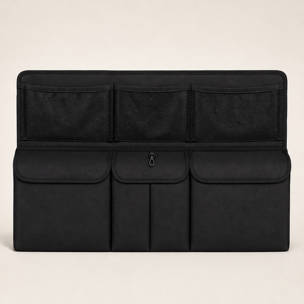Trunkwell – Hanging Multi-Pocket Car Trunk Storage Organiser + 50% OFF Black