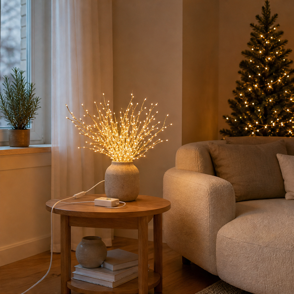 Emberholm – 8-Mode Warm Glow Copper Cluster Fairy Lights + 50% OFF lifestyle