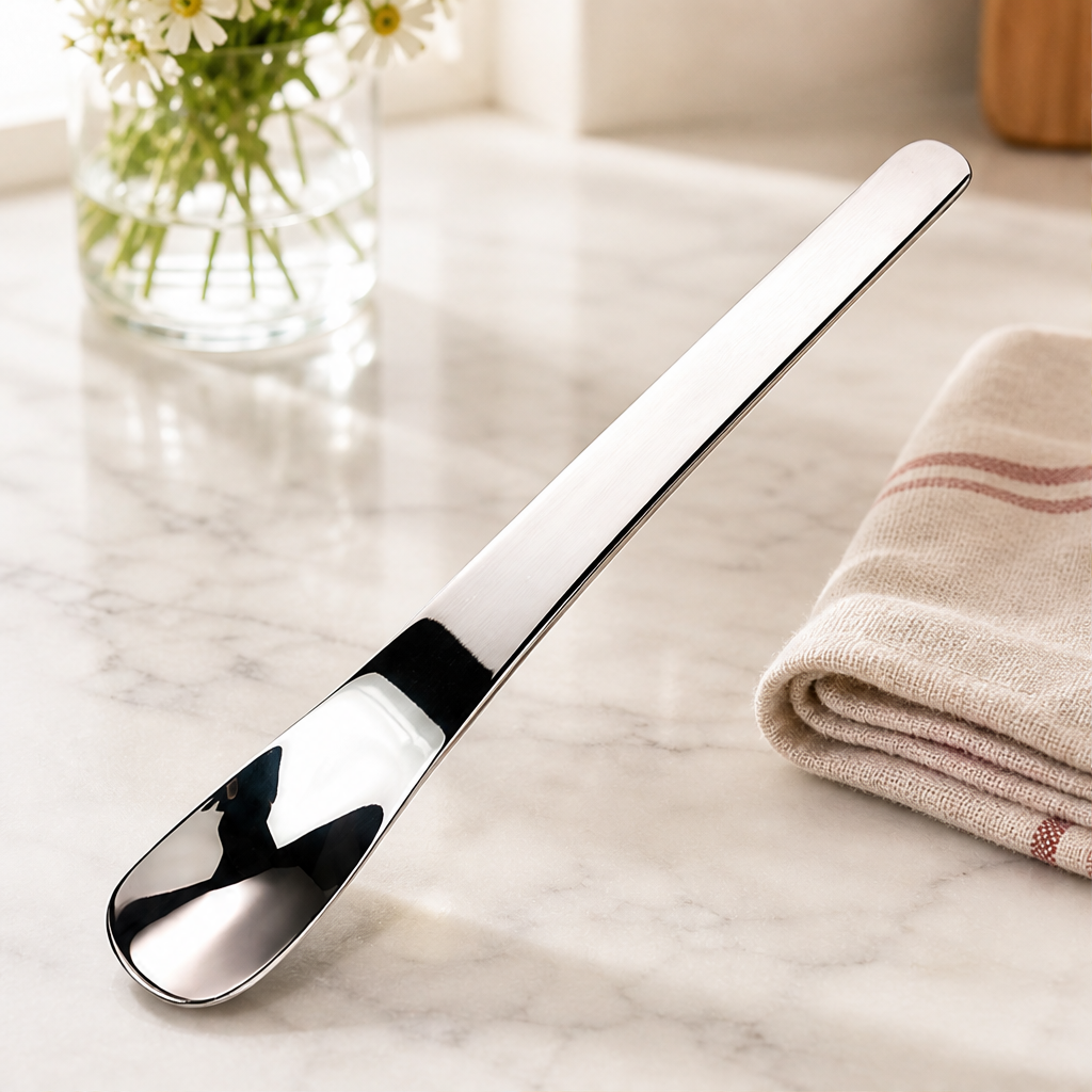 Scoopara – Deep-Bowl 316L Stainless Steel No-Bend Dessert Spoon + 50% OFF lifestyle