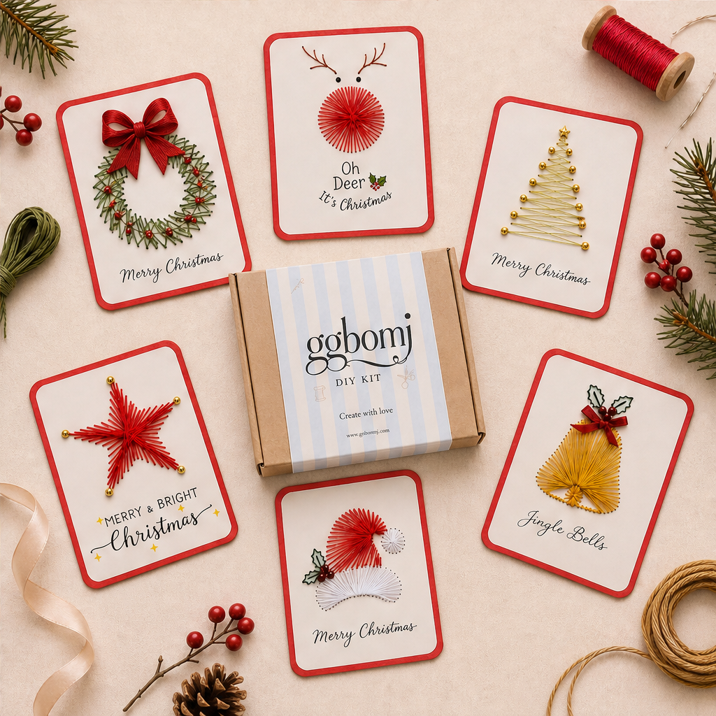 Fernstitch – Beginner-Friendly 6-Design DIY Embroidery Card Kit + 50% OFF lifestyle