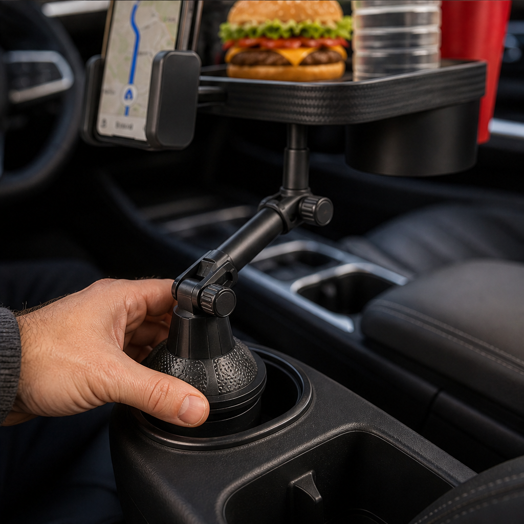 Trayfix – Expandable Base Car Tray with Phone Holder and Storage + 50% OFF lifestyle