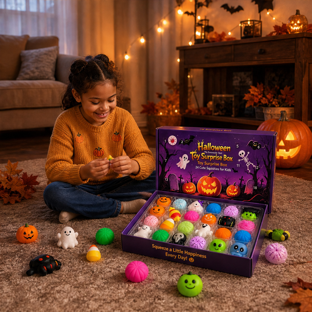 Spooklet – 24-Day Halloween Countdown Squishy Surprise Box + 50% OFF lifestyle