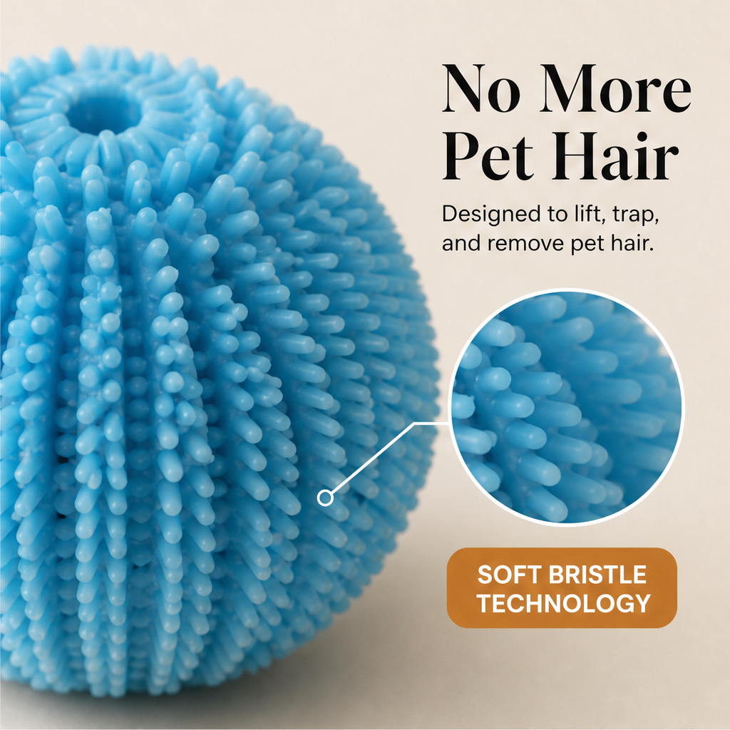 Furlish – Reusable No-Snag Pet Hair Remover Laundry Balls + 50% OFF features