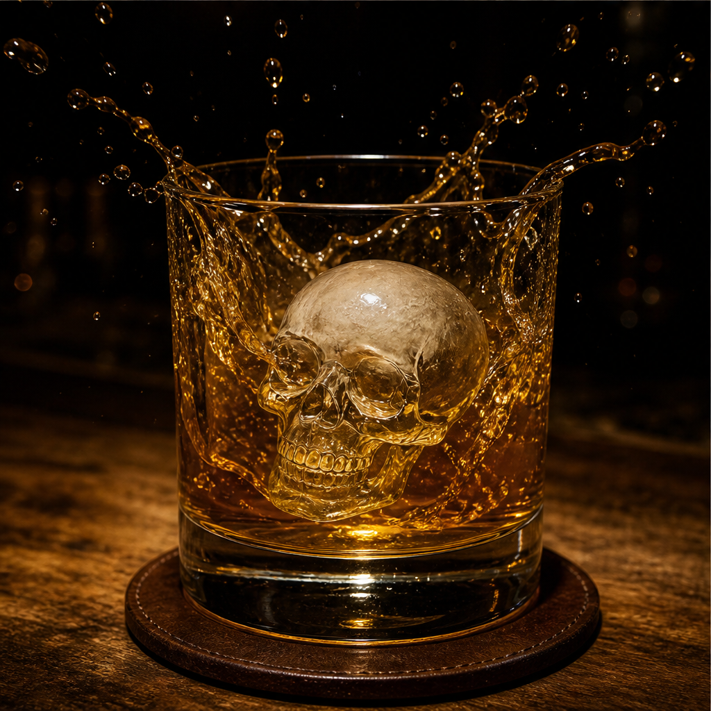 Darkmold – Slow-Melt Giant Skull Silicone Ice Cube Tray + 50% OFF lifestyle