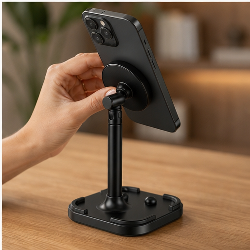 Viewpole – Magnetic Mount, 360° Rotation, Height Adjustable Phone Stand + 50% OFF lifestyle