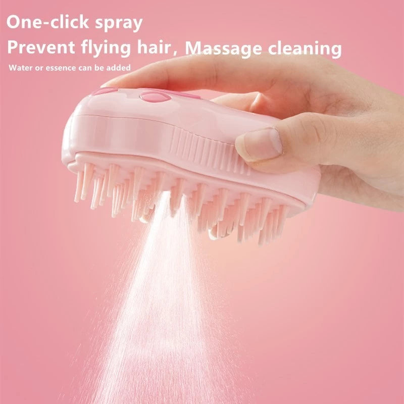 The AquaGroom 3-in-1 Steamy Brush - Grooming That Feels Like a Spa Day + 50% OFF