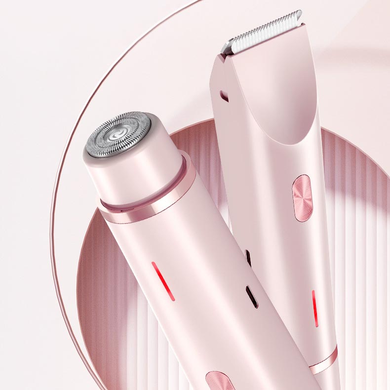 Velura™ – Painless Dual-Head IPX7 Waterproof Electric Shaver for Women + 50% OFF