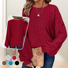 EaseBreeze Ribbed Sweater- 50 % OFF