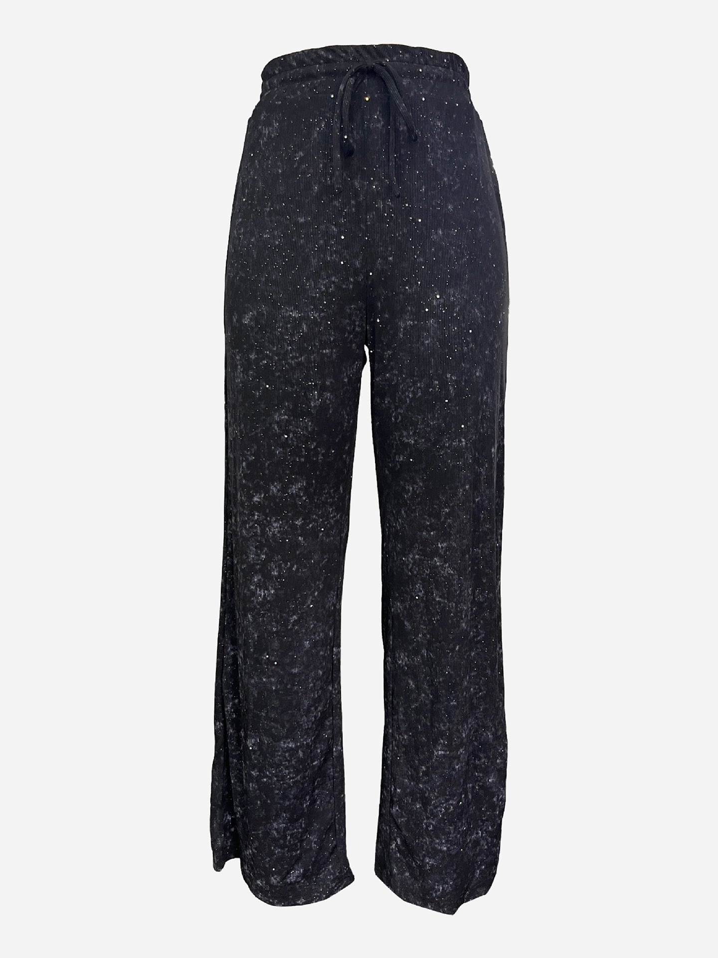 The AuraShimmer Sequin Trousers - Dazzling Sparkle, High-Waist Slimming Fit + 50% OFF