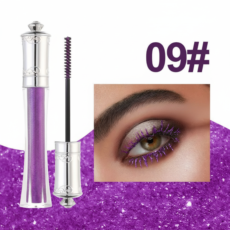 The AuraSpark Glitter Mascara — Waterproof Sparkling Color + Buy 1 Get 1 FREE