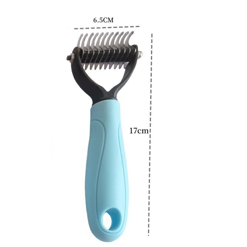Pelten™ – Dual-Sided Dematting & Deshedding Pet Grooming Comb + 50% OFF
