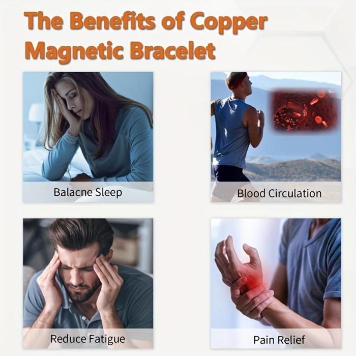 MagnaCure Copper Bracelet- 50 % OFF