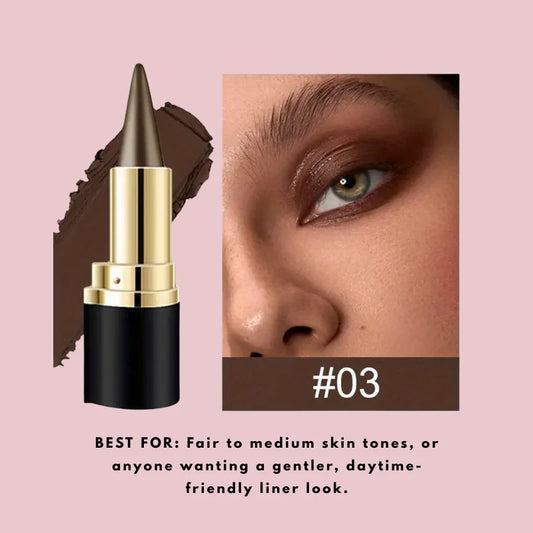 VelvetGlide Eyeliner - The Perfect Line, No Skills Needed - 50% OFF