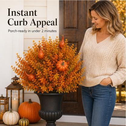 Emberstalk – Pumpkin & Gourd Artificial Fall Garden Stake + 50% OFF