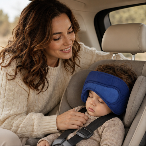 Lullport – Adjustable Travel Sleep Headrest Band for Planes, Trains & Road Trips + 50% OFF