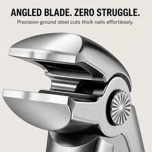 Forgewell™ – 45° Angled Heavy-Duty Bent Head Nail Clipper for Thick Nails + 50% OFF